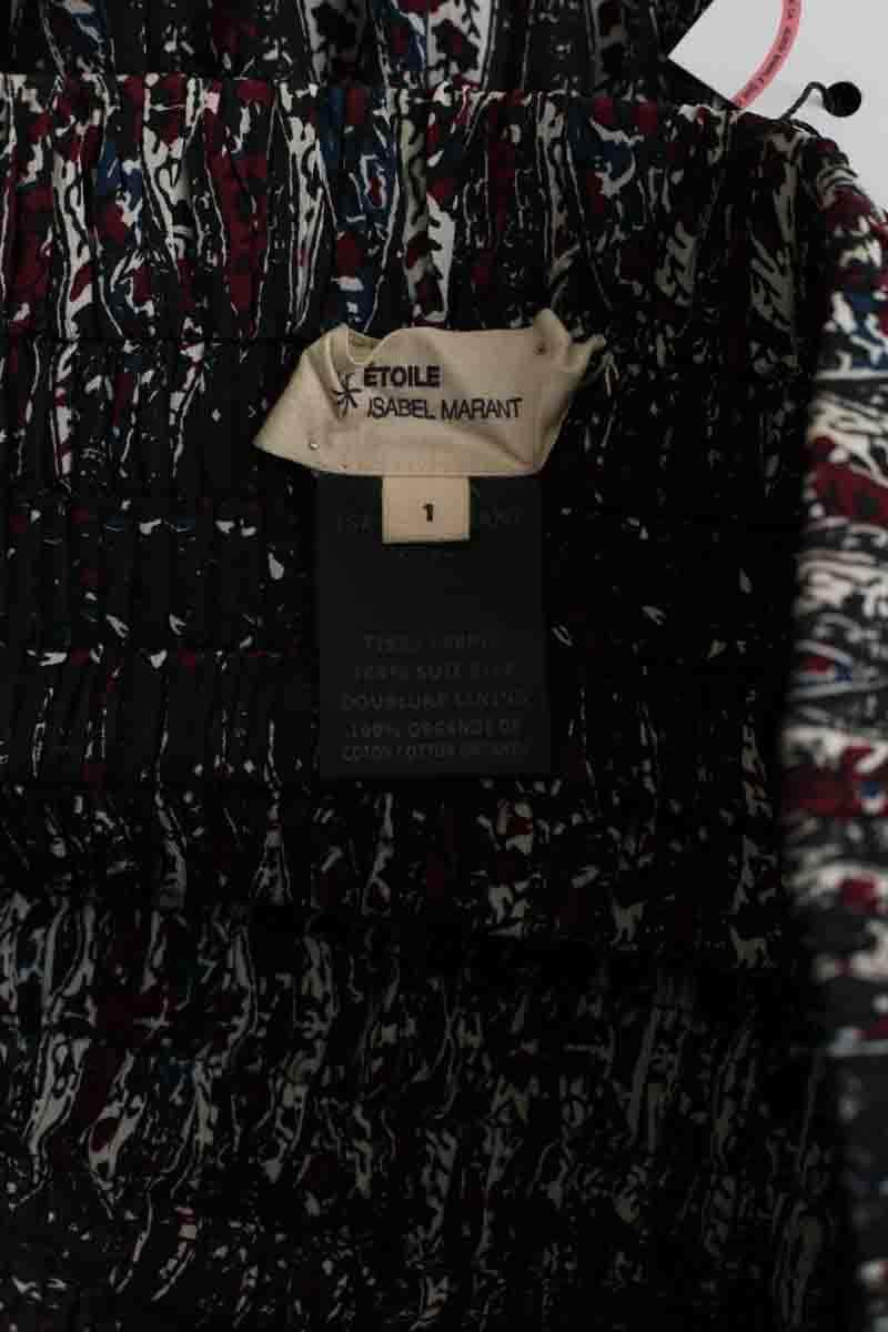 Jupe Isabel Marant Étoile Noir en Soie