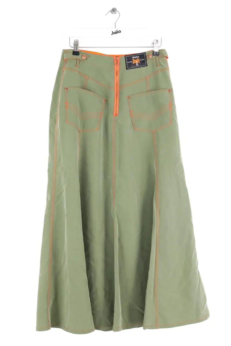 Jupe Jean Paul Gaultier Vert en Viscose, taille M - Seconde Main