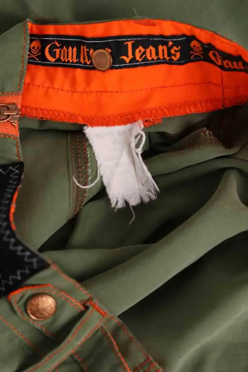 Jupe Jean Paul Gaultier Vert en Viscose