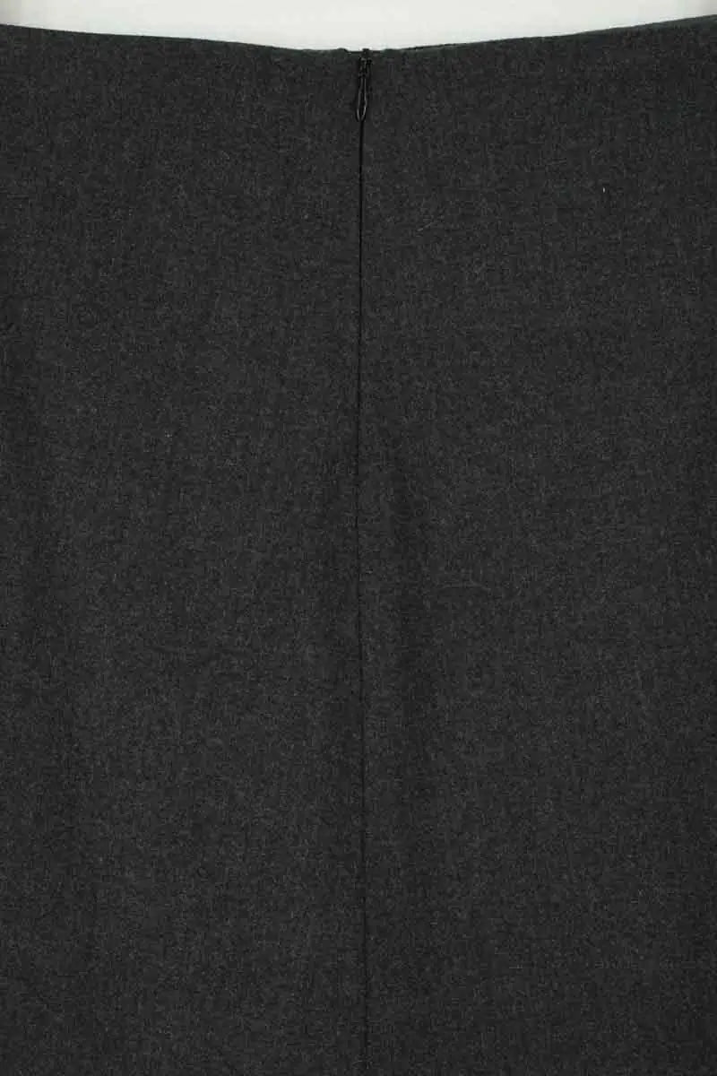 Jupe Jil Sander Gris en Laine