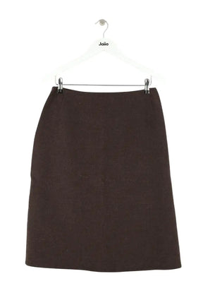 Jupe Jil Sander Marron en Laine, taille XL - Seconde Main