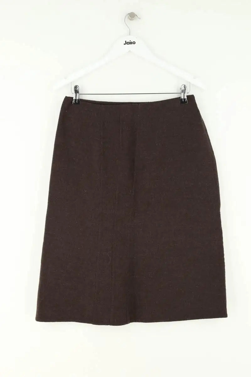Jupe Jil Sander Marron en Laine