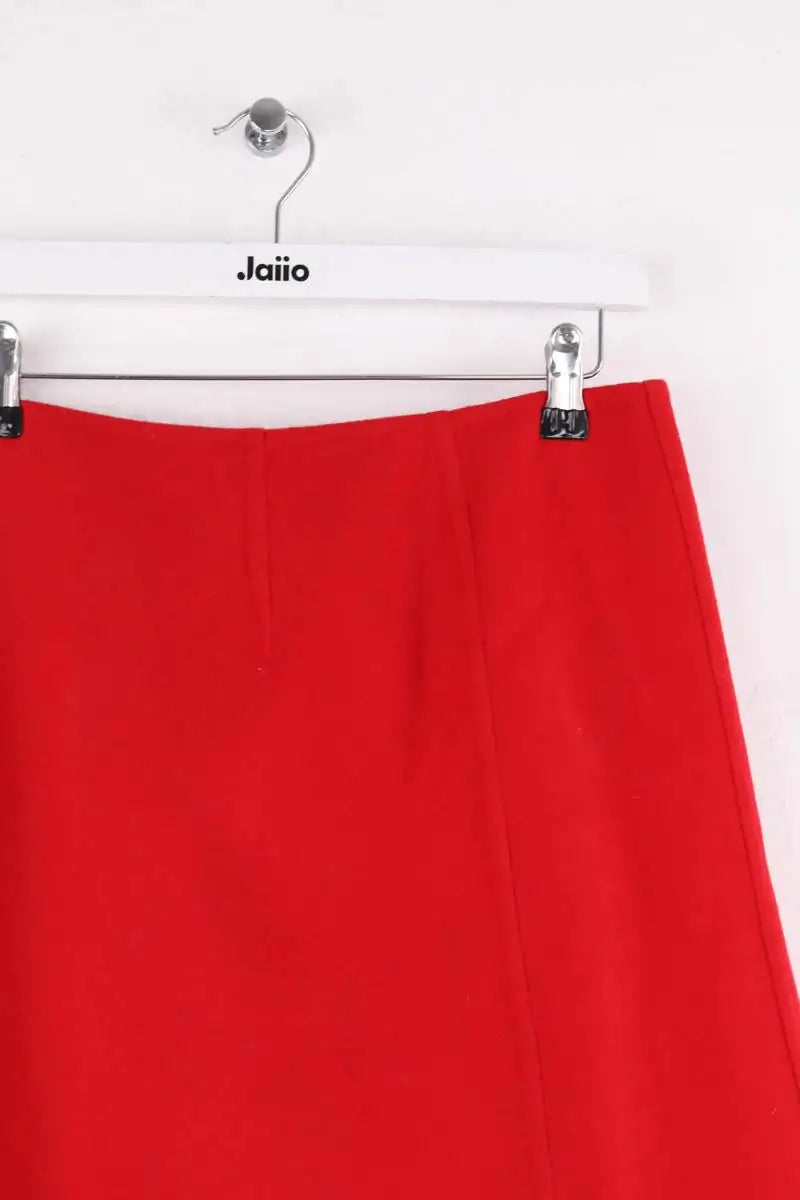 Jupe Jil Sander Rouge en Laine