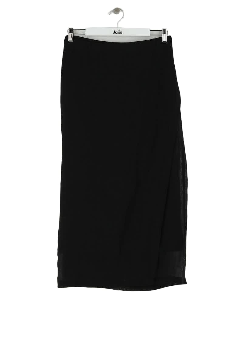 Jupe Kenzo Noir en Viscose, taille XL - Seconde Main