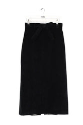 Jupe La Veste Noir en Daim, taille M - Seconde Main