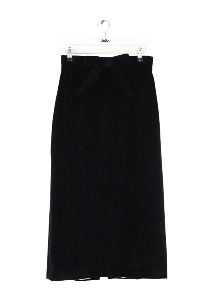 Jupe La Veste Noir en Daim, taille M - Seconde Main