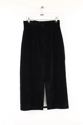 Jupe La Veste Noir en Daim