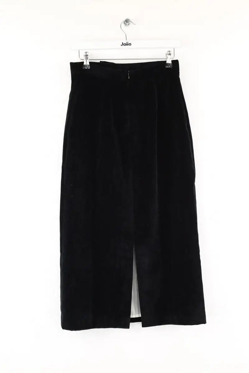 Jupe La Veste Noir en Daim