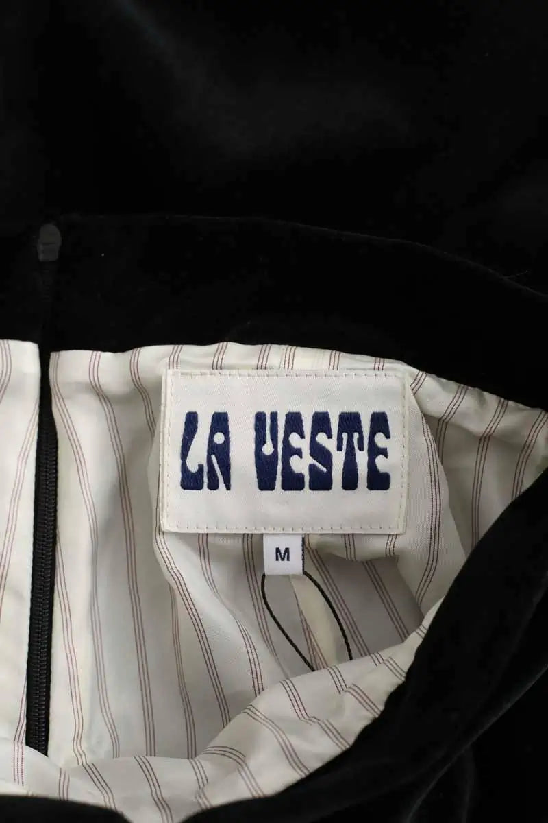 Jupe La Veste Noir en Daim