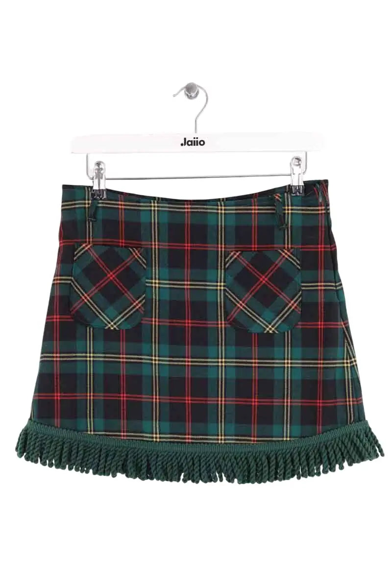 Jupe La Veste Vert en Coton, taille L - Seconde Main
