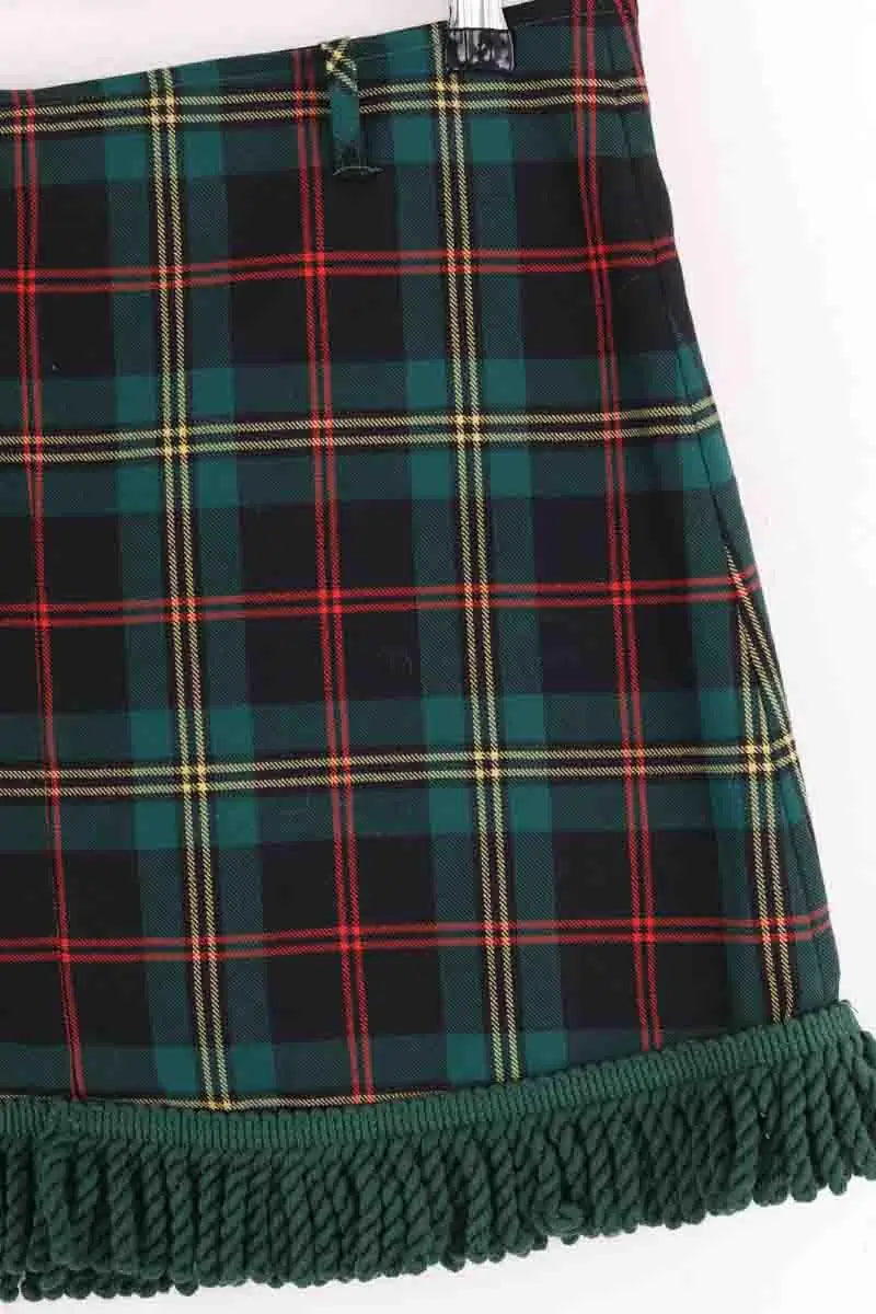 Jupe La Veste Vert en Coton