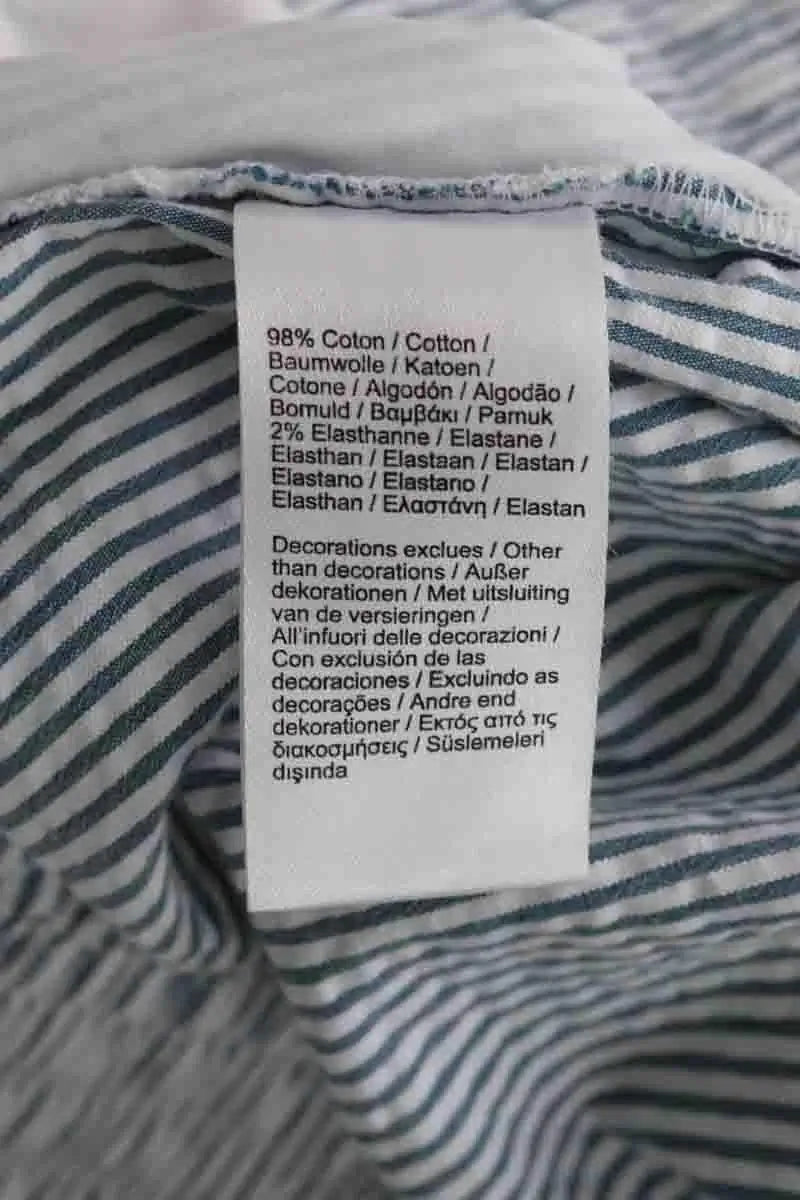 Jupe Lacoste Bleu en Coton