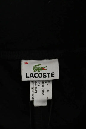 Jupe Lacoste Noir en Coton