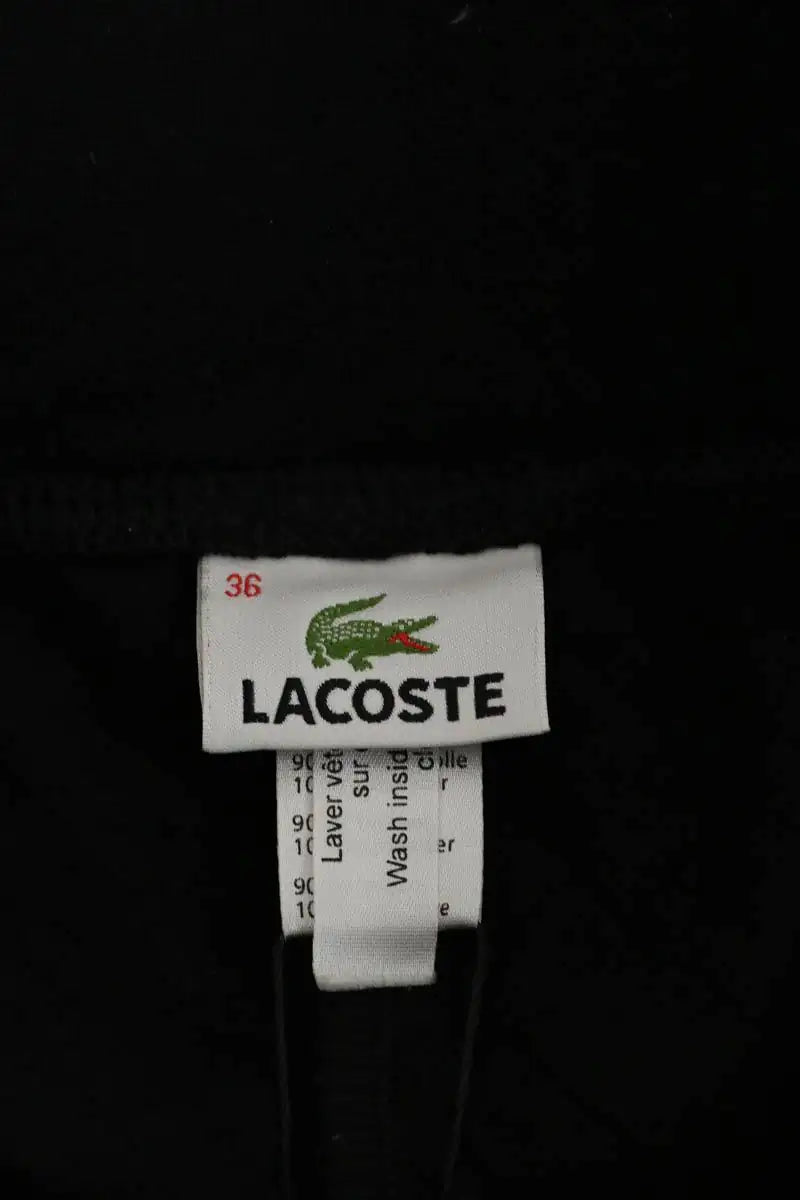 Jupe Lacoste Noir en Coton