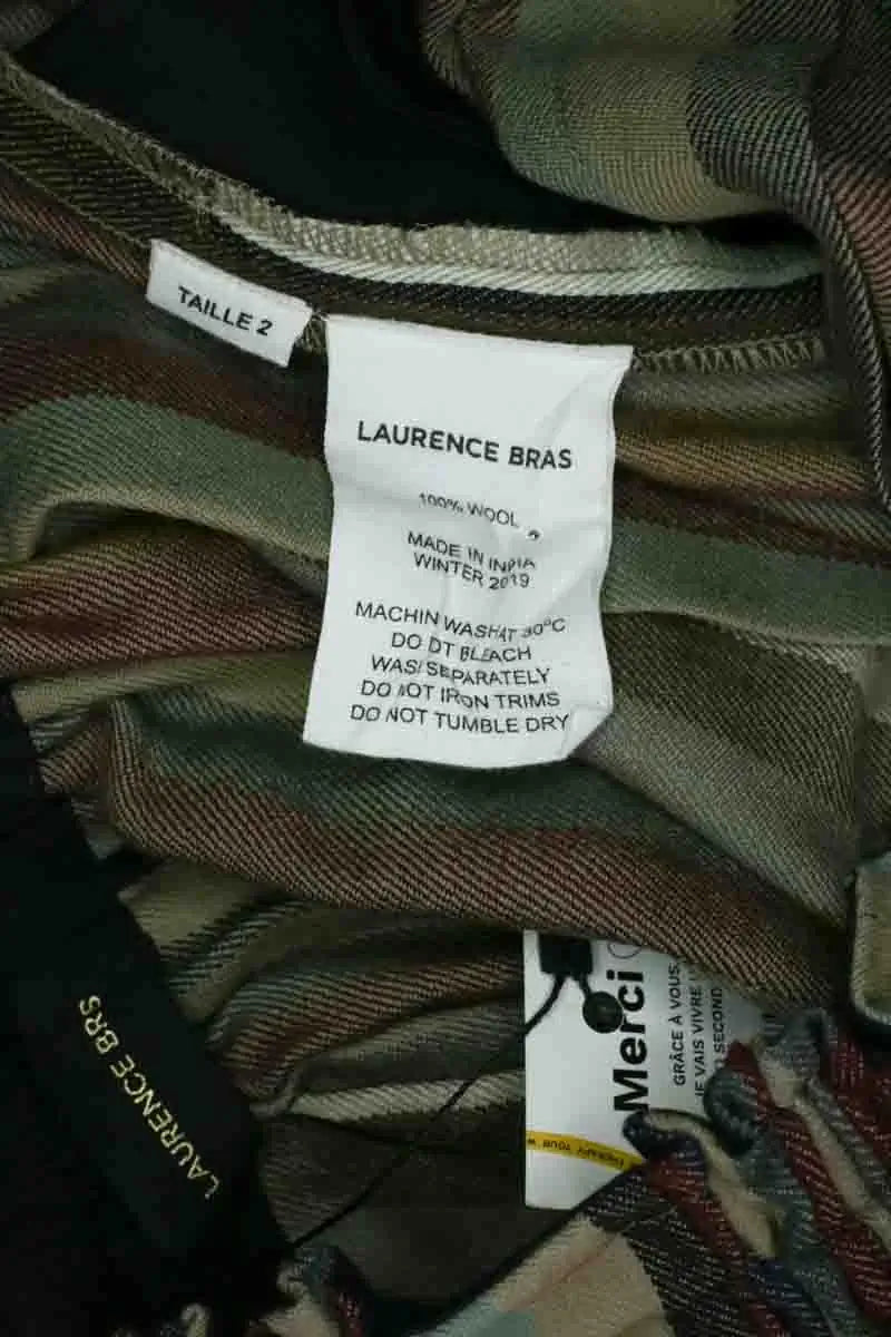 Jupe Laurence Bras Multicolore en Laine