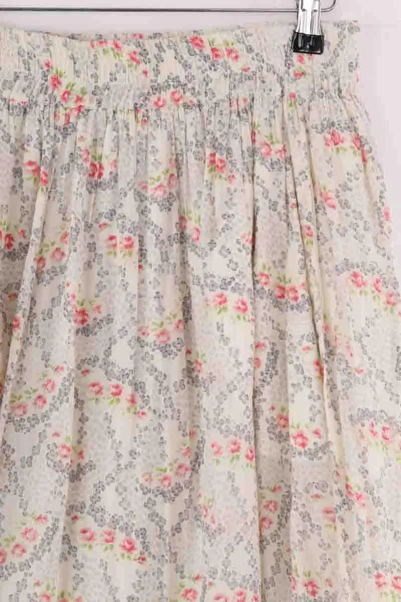 Jupe Leon & Harper Blanc en Coton