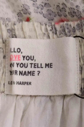 Jupe Leon & Harper Blanc en Coton