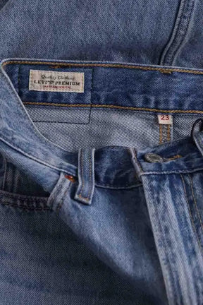 Jupe Levi's Bleu en Coton