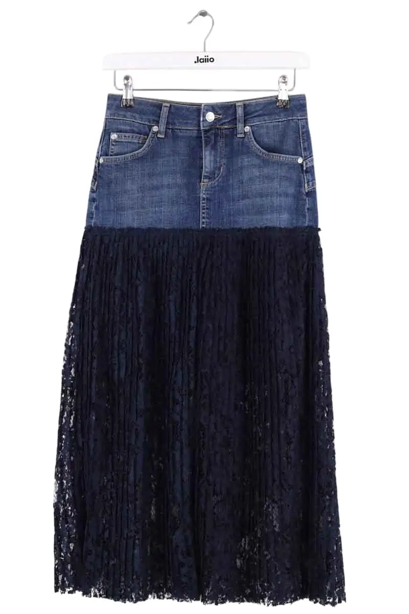Jupe Liu Jo Bleu en Synthétique, taille XS - Seconde Main