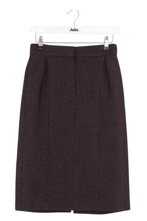 Jupe Louis Vuitton Marron en Laine, taille M - Seconde Main