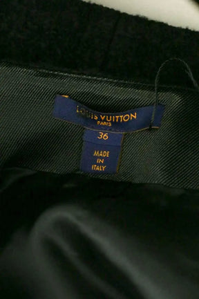 Jupe Louis Vuitton Noir en Laine