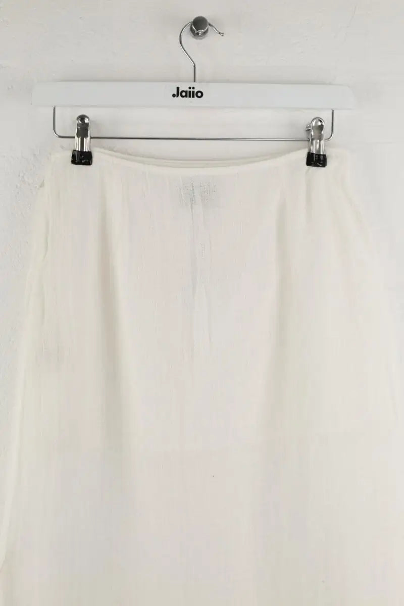 Jupe Loulou Studio Blanc en Coton