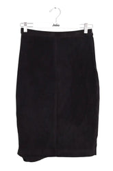 Jupe Lovers Noir en Daim, taille S - Seconde Main