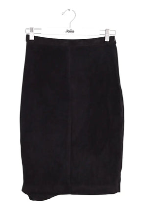 Jupe Lovers Noir en Daim, taille S - Seconde Main