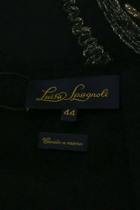 Jupe Luisa Spagnoli Noir en Laine