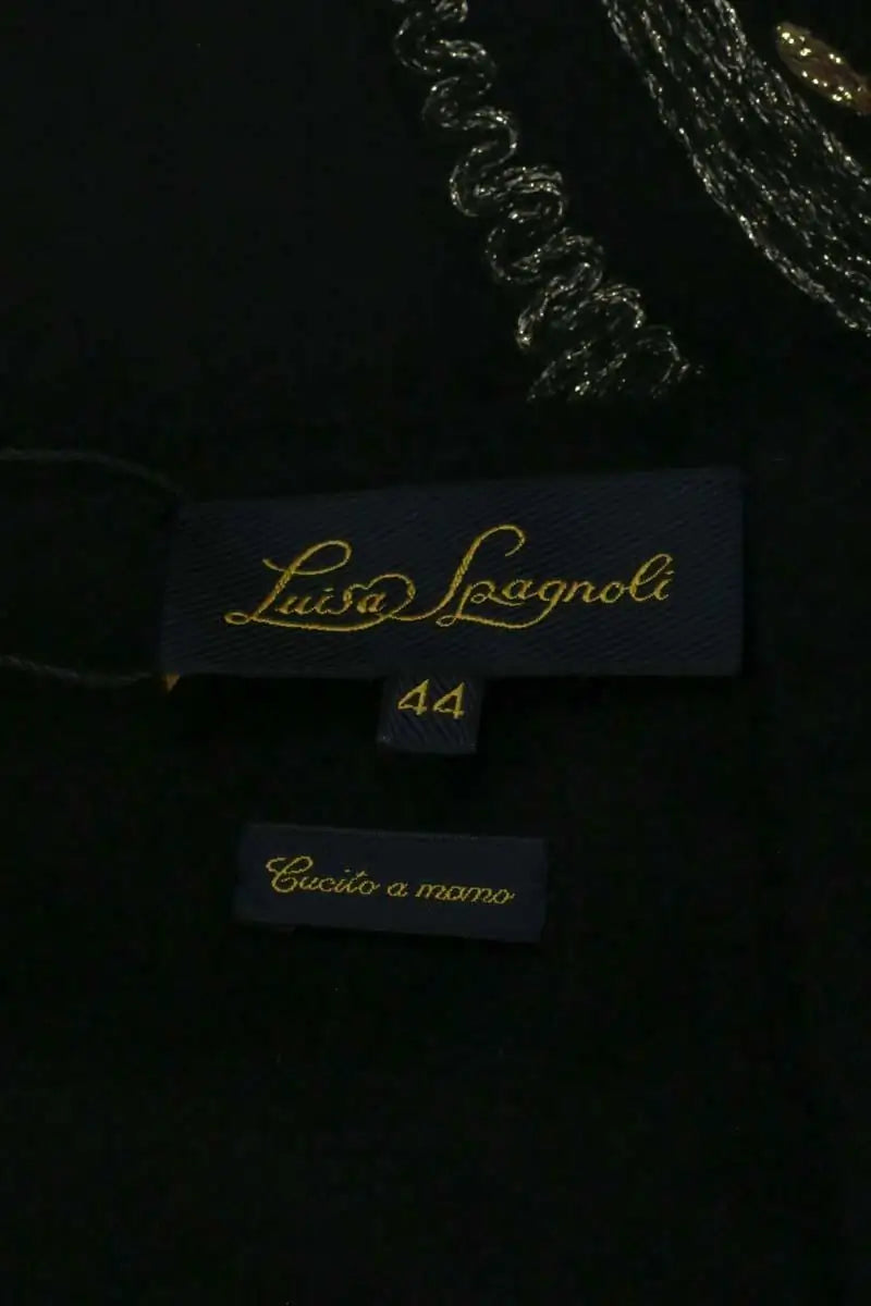 Jupe Luisa Spagnoli Noir en Laine