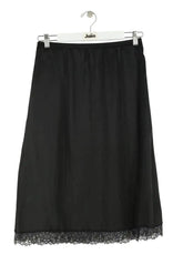 Jupe Maison Martin Margiela Noir en Soie, taille S - Seconde Main