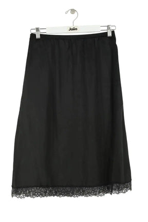 Jupe Maison Martin Margiela Noir en Soie, taille S - Seconde Main