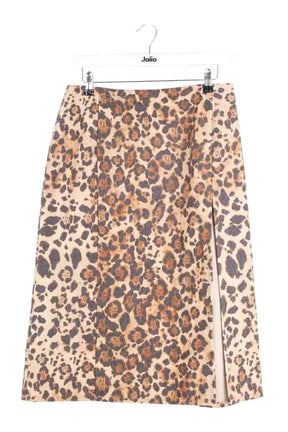 Jupe MaisonCléo Camel en Synthétique, taille M - Seconde Main