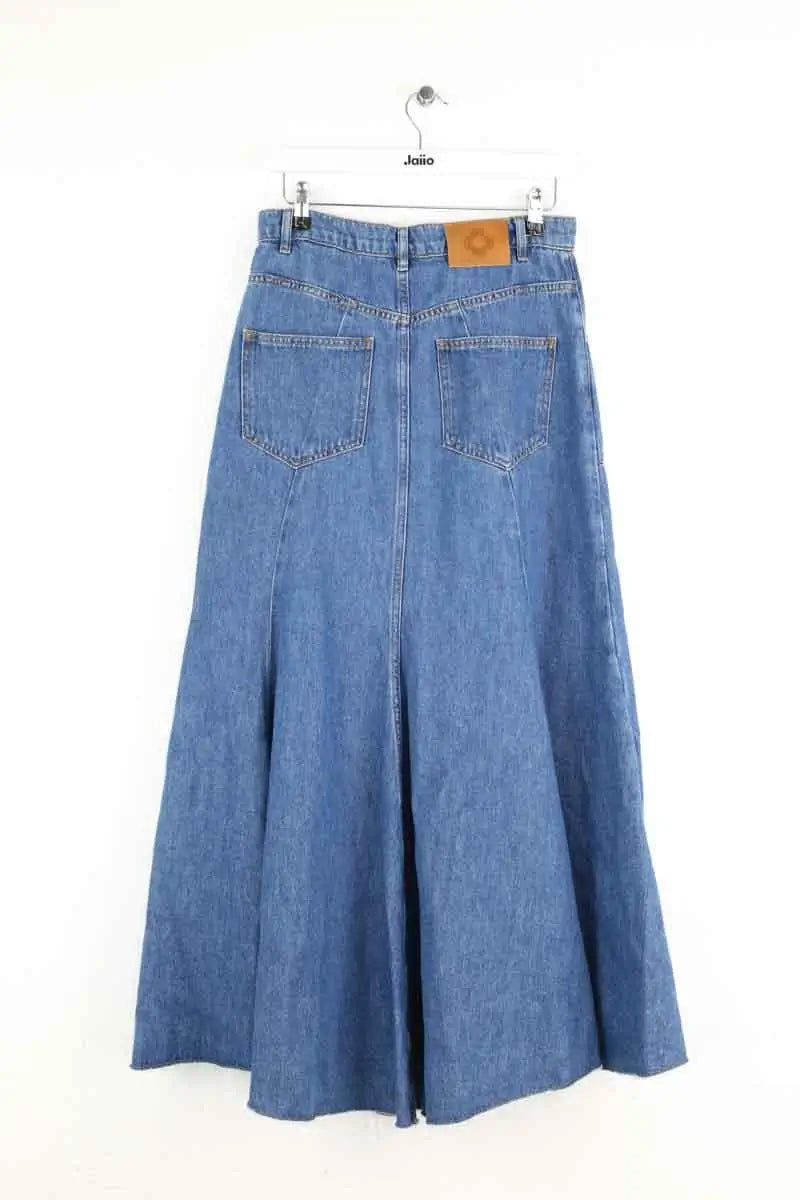 Jupe Maje Bleu en Coton