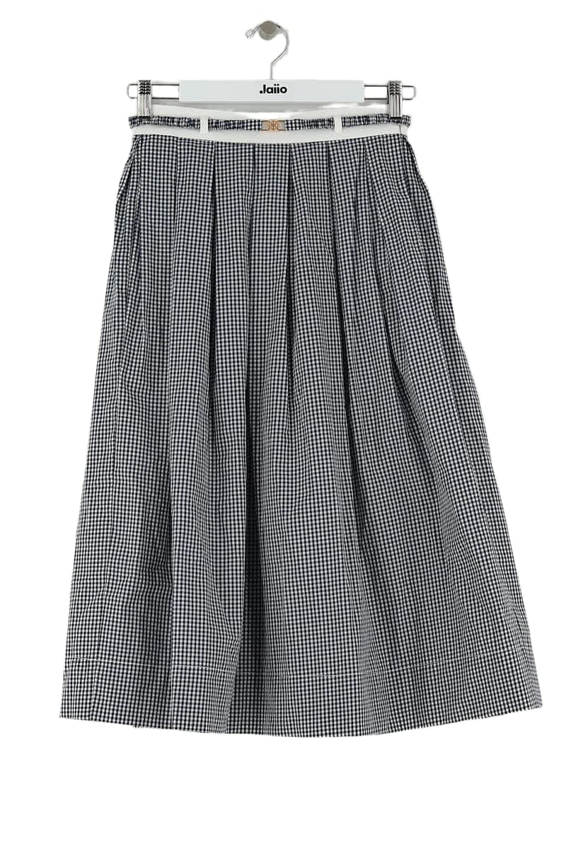 Jupe Maje Bleu en Coton, taille S - Seconde Main