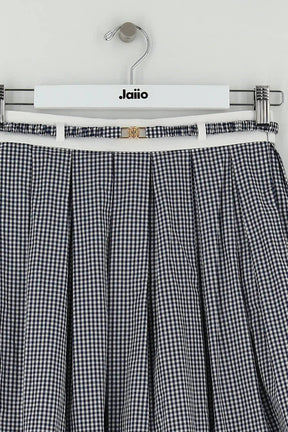 Jupe Maje Bleu en Coton