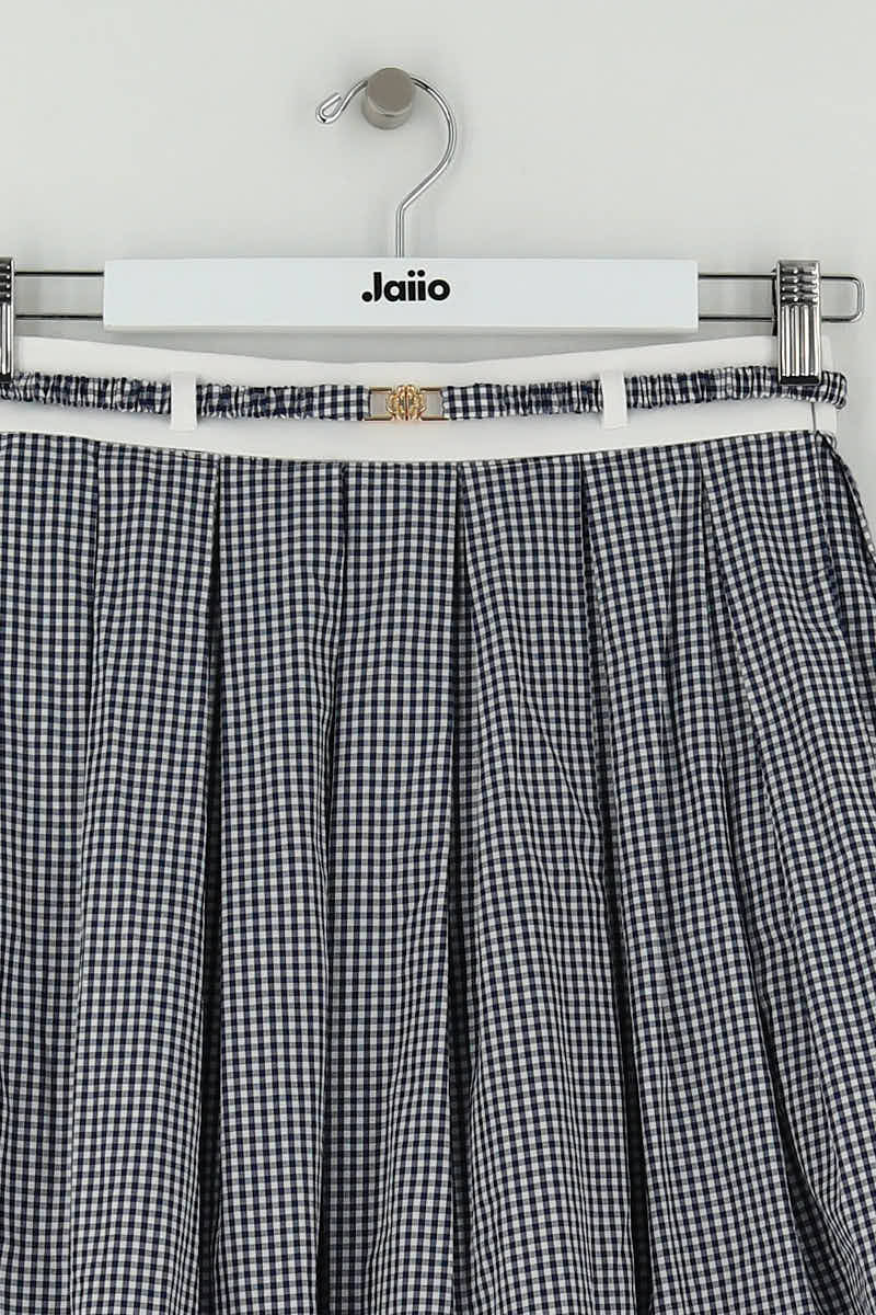 Jupe Maje Bleu en Coton