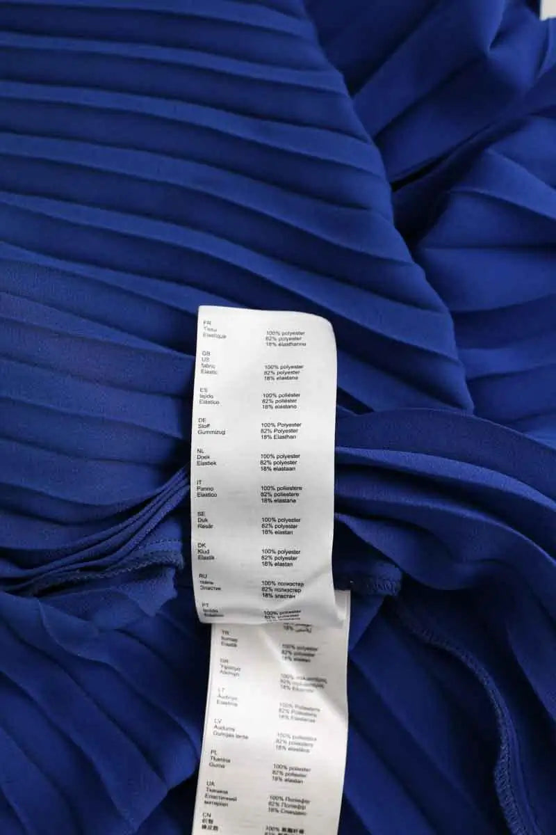 Jupe Maje Bleu en Polyester