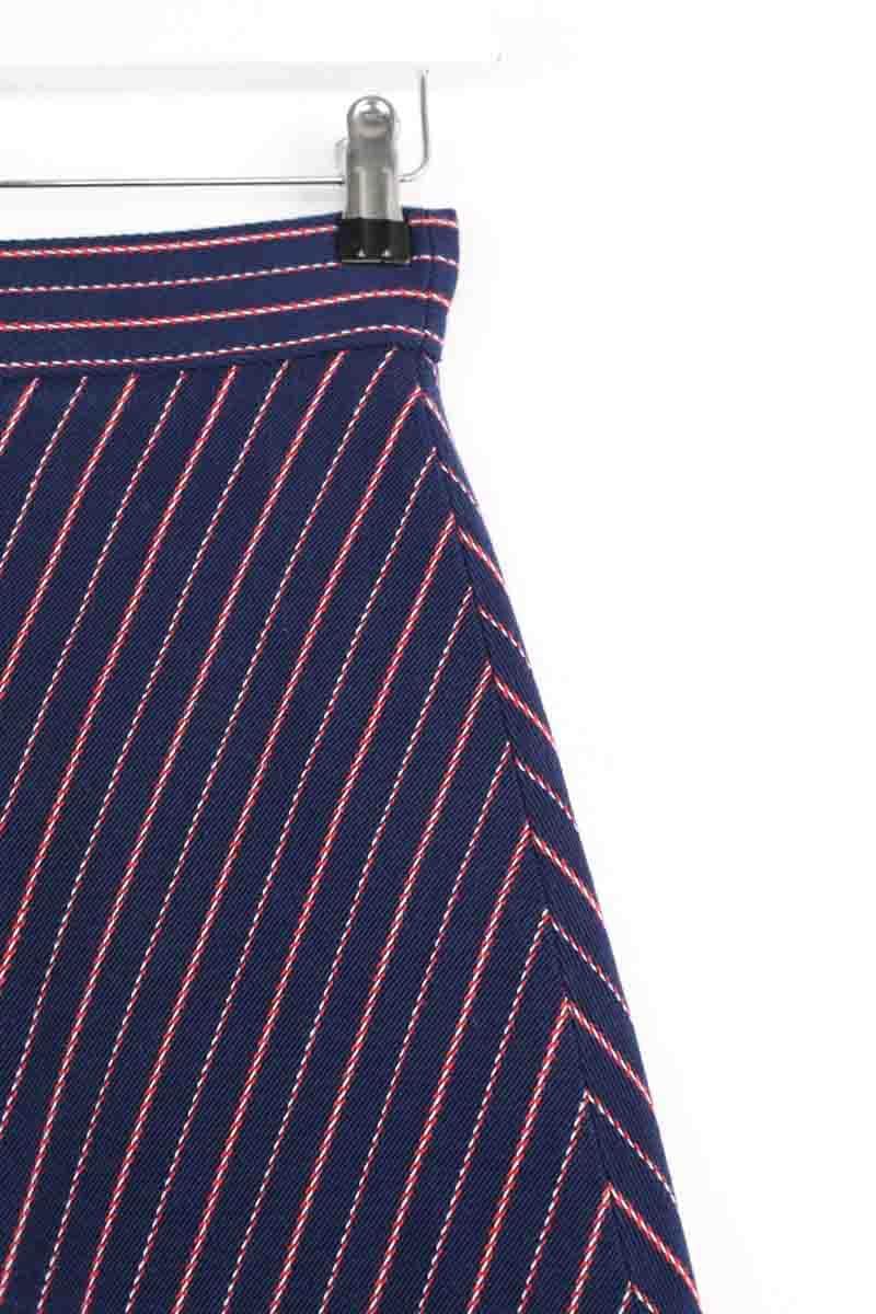 Jupe Maje Marine en Coton