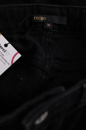 Jupe Maje Noir en Coton