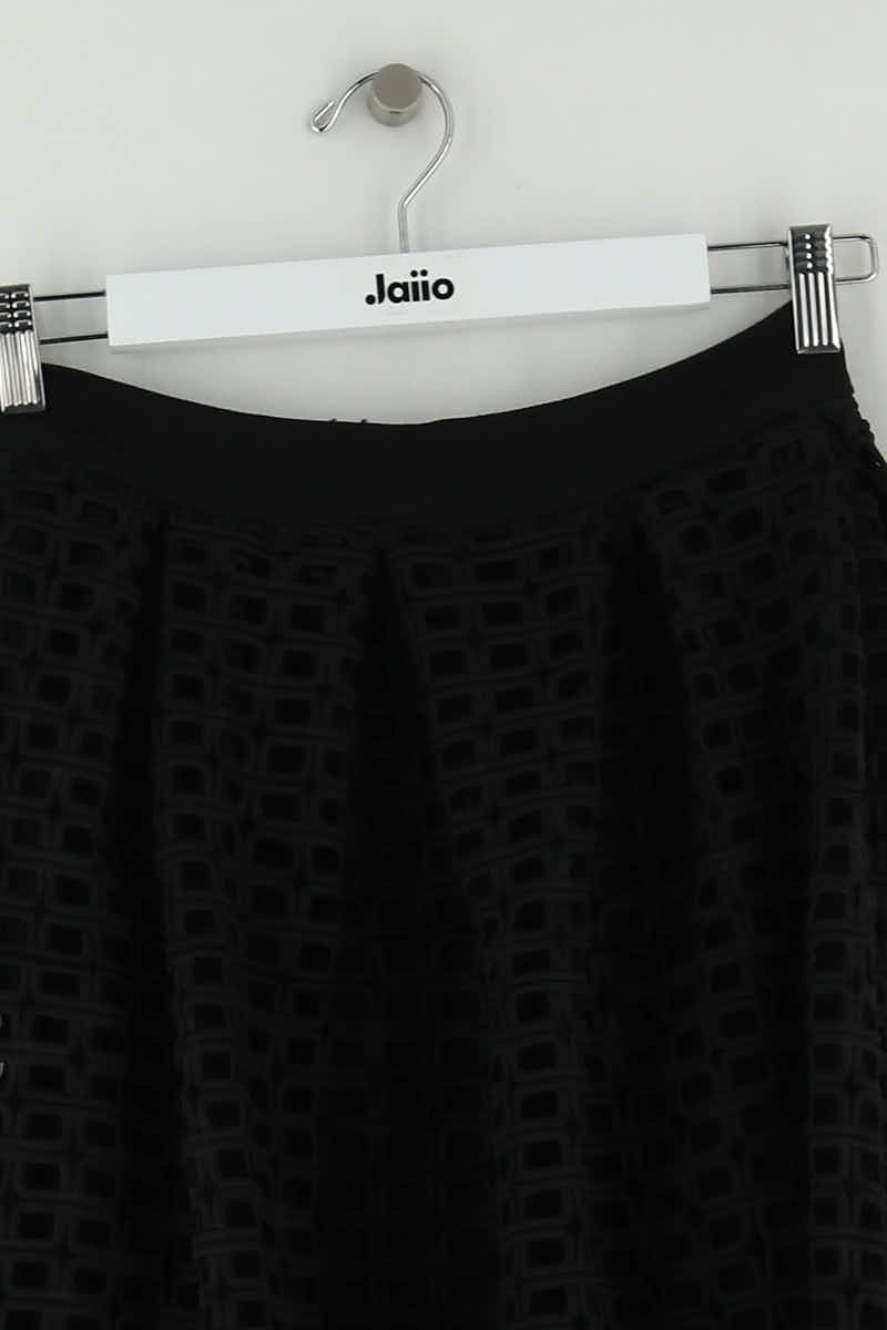 Jupe Maje Noir en Polyester