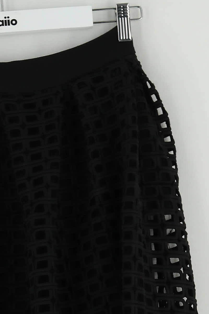 Jupe Maje Noir en Polyester