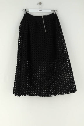 Jupe Maje Noir en Polyester