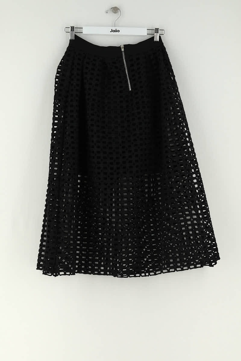 Jupe Maje Noir en Polyester