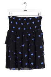 Jupe Maje Noir en Synthétique, taille M - Seconde Main
