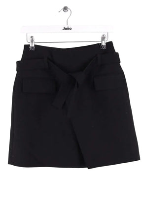 Jupe Maje Noir en Synthétique, taille S - Seconde Main