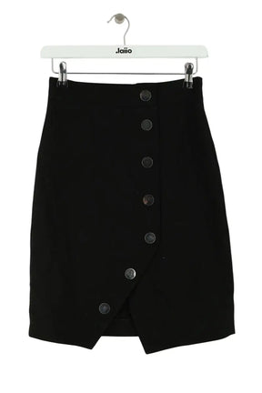 Jupe Maje Noir en Synthétique, taille S - Seconde Main