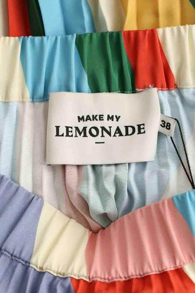 Jupe Make My Lemonade Multicolore en Polyester