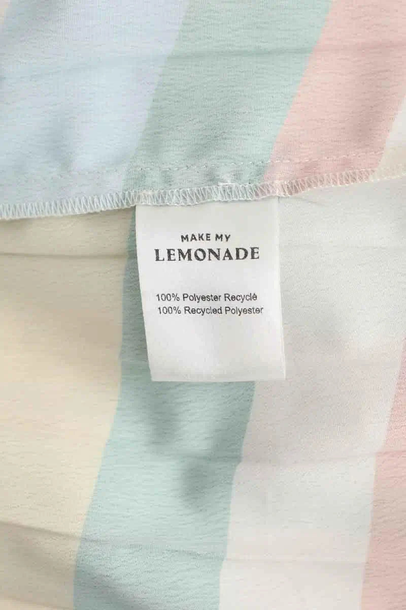 Jupe Make My Lemonade Multicolore en Polyester