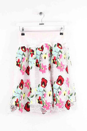 Jupe Manoush Blanc en Coton